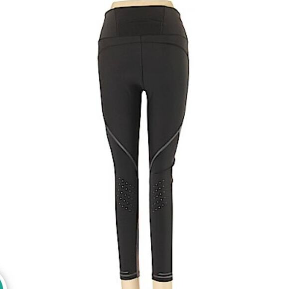 Athleta Gray Leggings Yoga Pants Black Athletic Pants XS - Picture 8 of 12